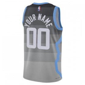 Maillot Homme Utah Jazz Personnalisable 2025-26 Nike City Edition Gris Swingman